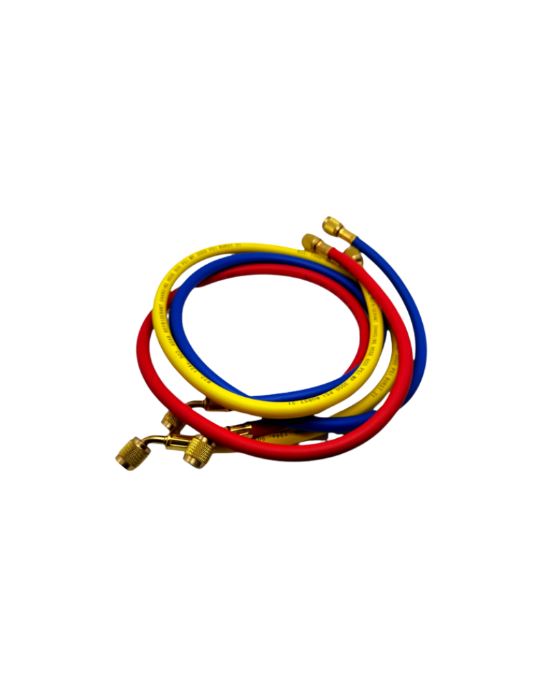 Juego de 3 Mangueras 36" ( Para Gas F-12)
