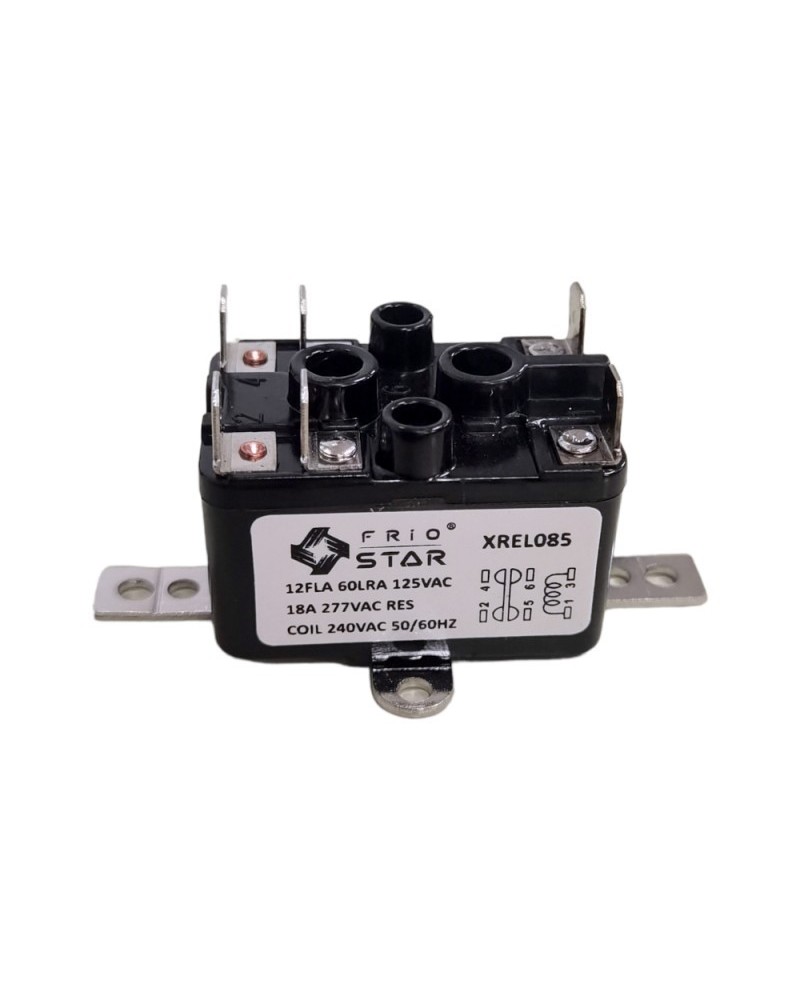Relay 12FLA 60LRA 125V, Bobina 240V