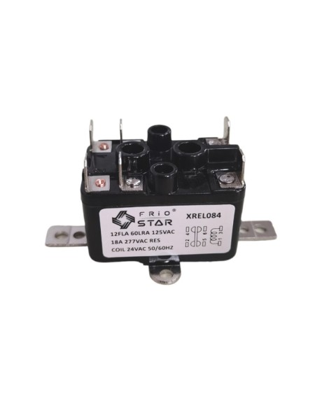 Relay 12FLA 60LRA 125V, Bobina 24V