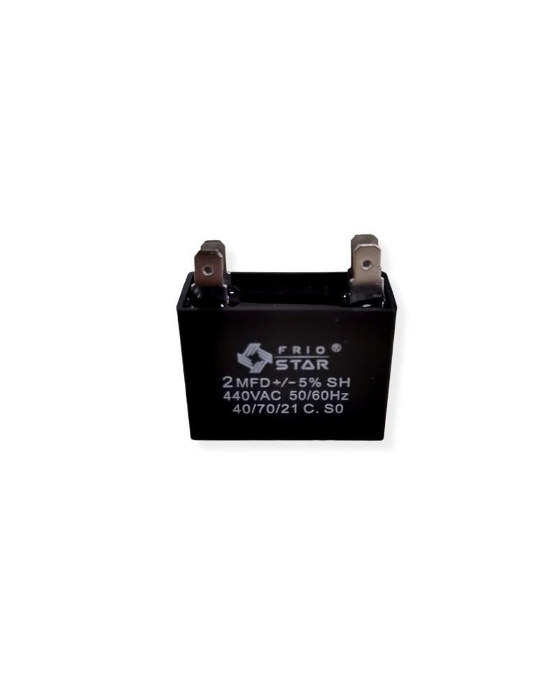 capacitor cuadrado 2.0 mf 440v 2 patas