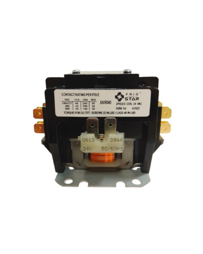 Contactor 2 Polos Bobina 24V 40AMP