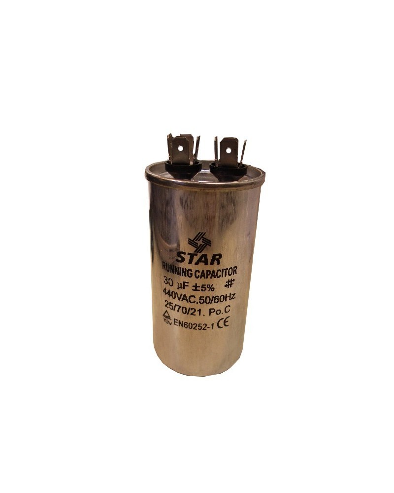 CAPACITOR DE TRABAJO 30 MF+ - 5% 440V