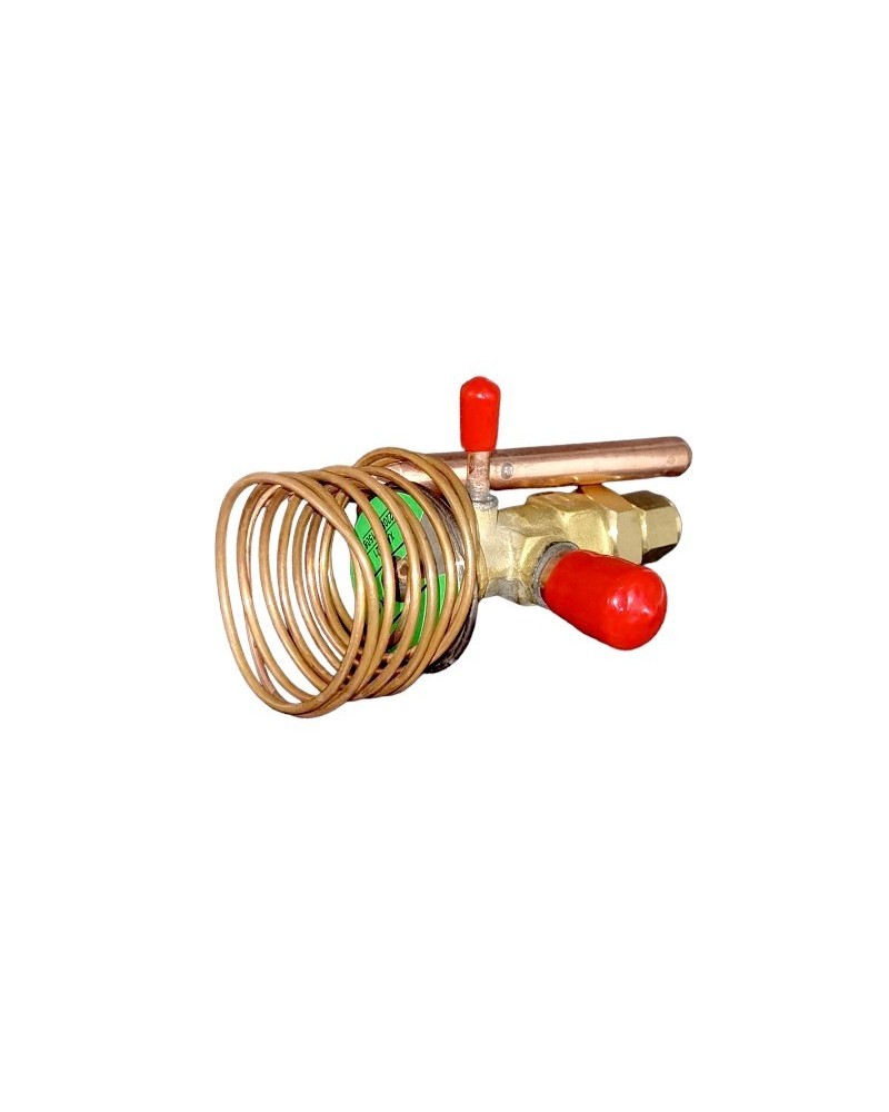 Válvula de Expansión Acumulador Exterior R22 7.5TR, 1/2x5/8,1/4 ODF