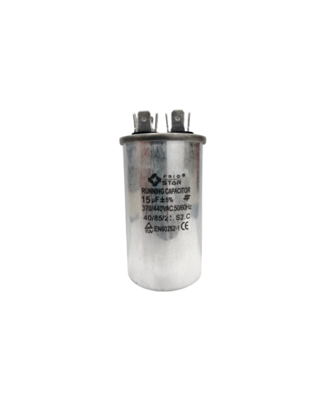 CAPACITOR DE TRABAJO 15MF 370V-440V