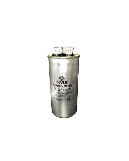 CAPACITOR COMBINADO  35+7.5 MF 370 V