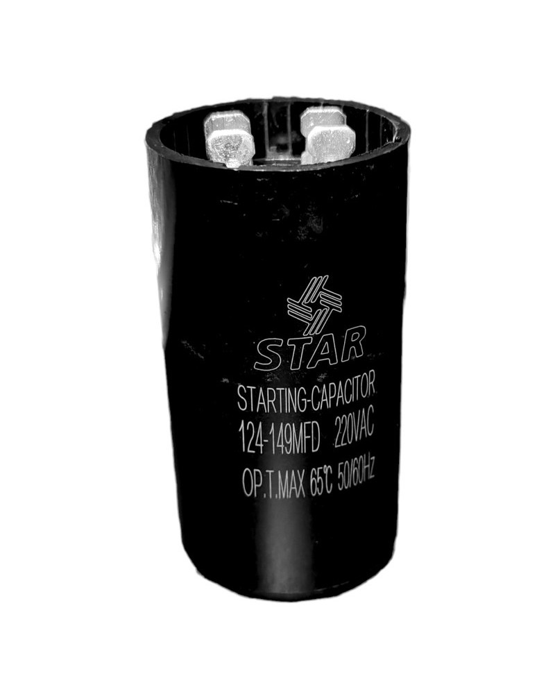 CAPACITOR DE 124 - 149 MF A 220V / CHICO