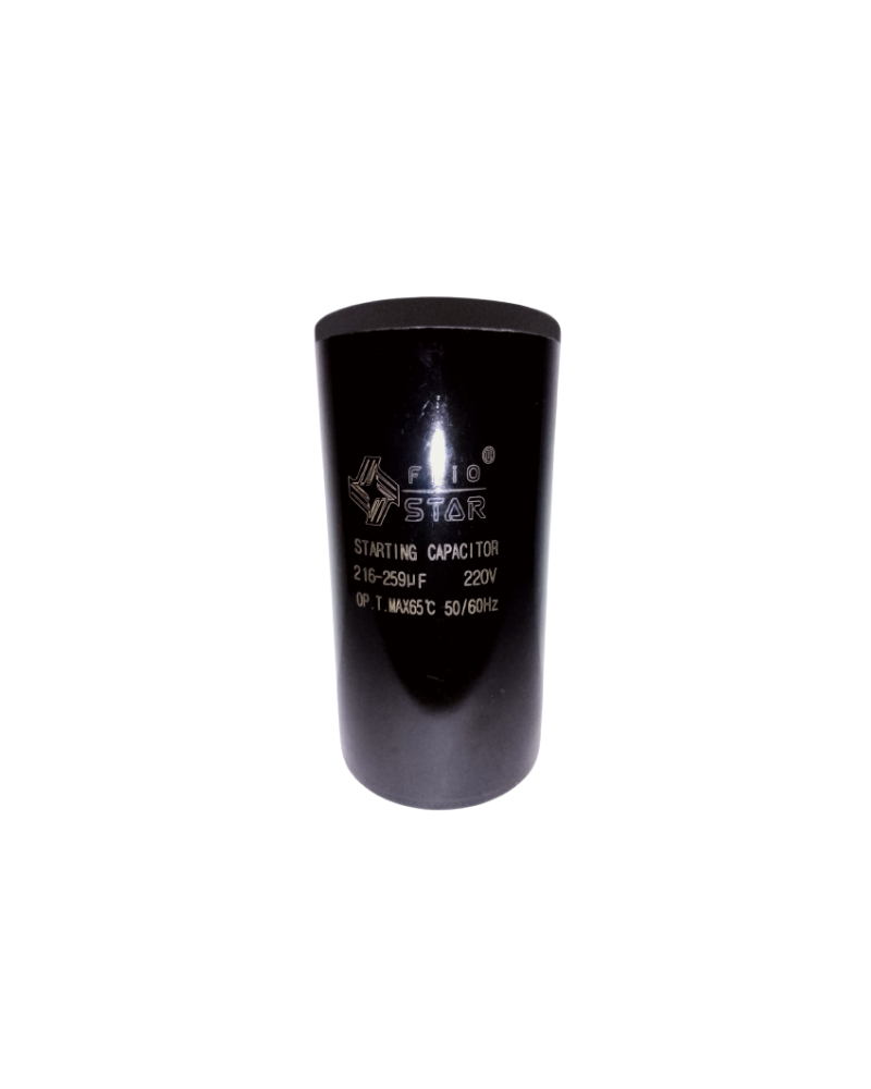 CAPACITOR DE 216 - 259 MF A 220V / CHICO