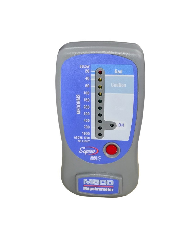 Supco M500 Medidor De Aislamiento/megómetro Electrónico