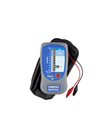 Supco M500 Medidor De Aislamiento/megómetro Electrónico
